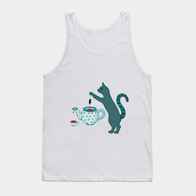 TEA FOR TWO Tank Top by aroba